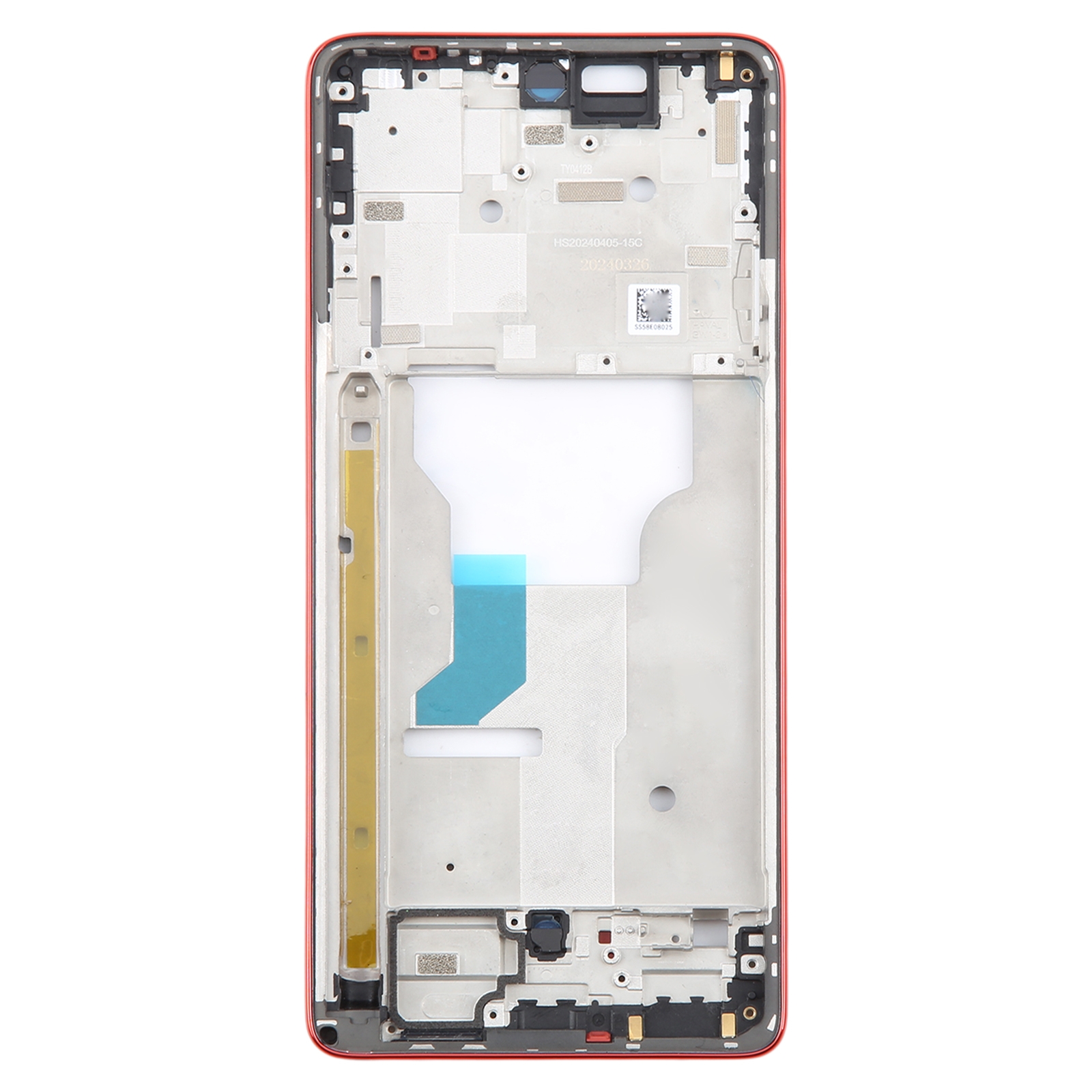 Motorola Moto G Stylus 5G 2024 red front housing frame