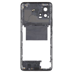 Motorola Moto G72 black middle frame replacement