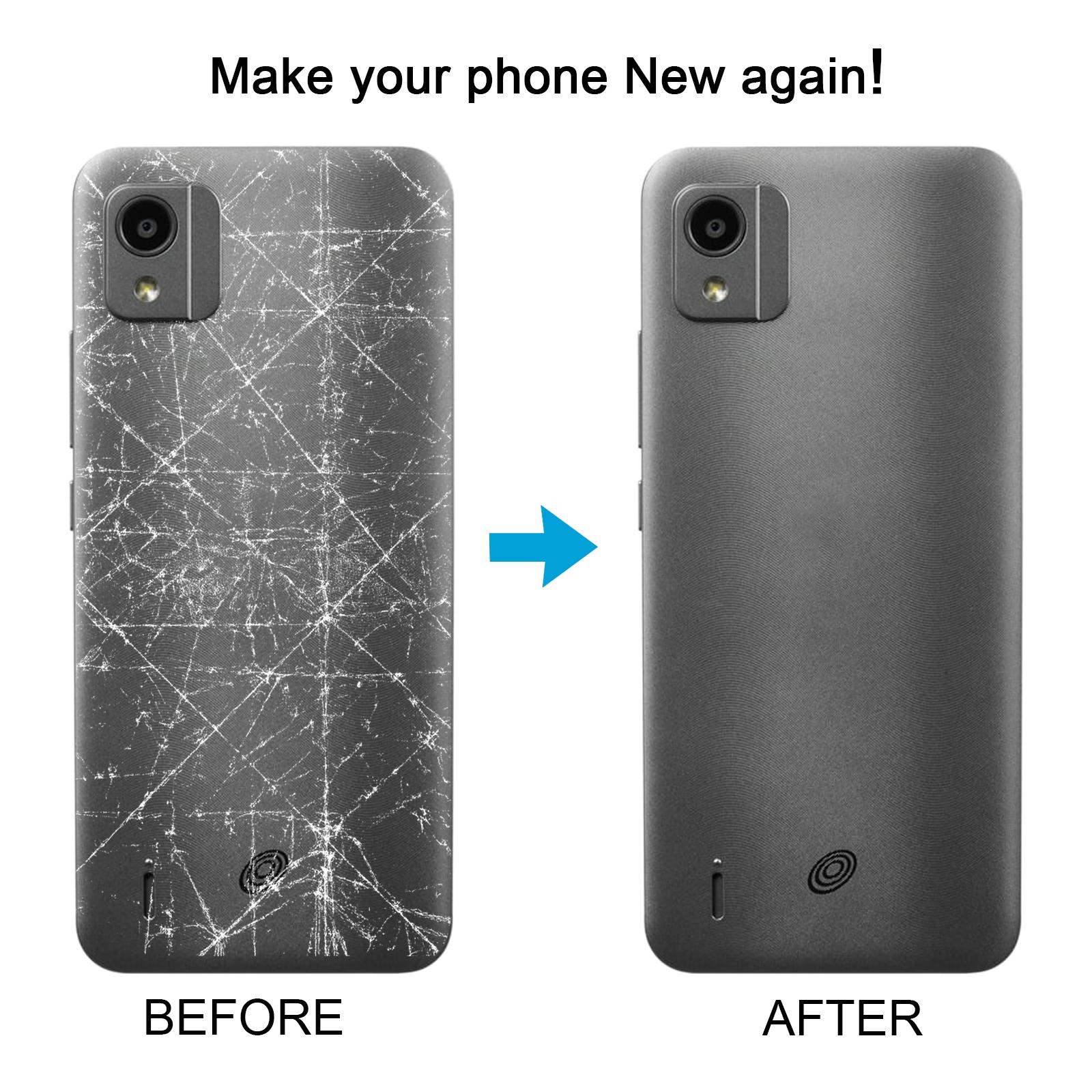 Nokia C110 Grey Back Cover Replacement - Image 5