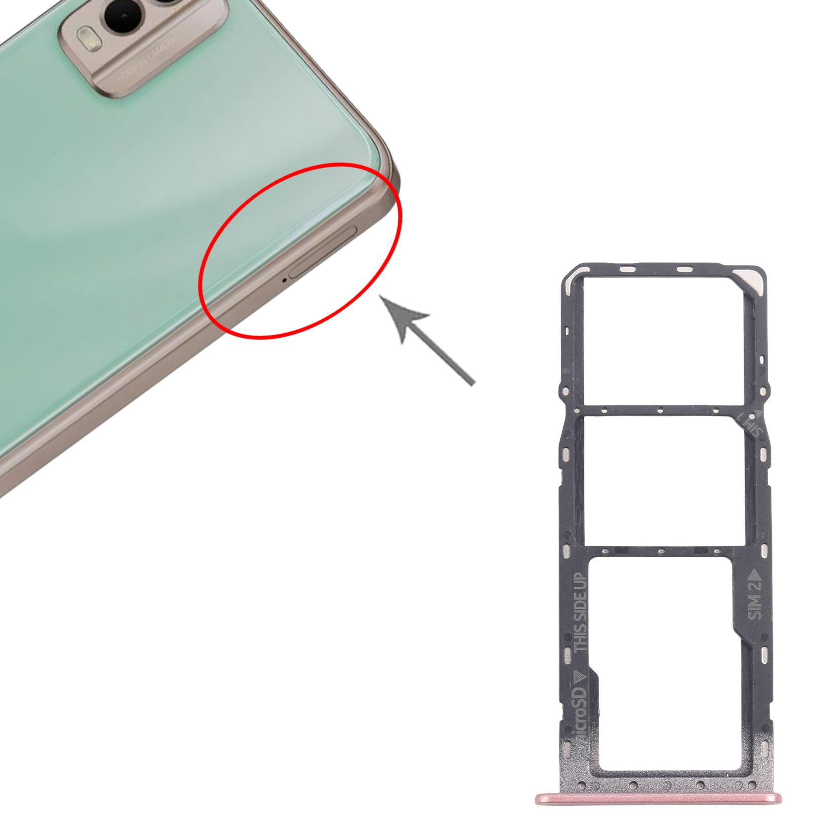 Nokia C32 Pink SIM Card Tray Replacement - Image 3