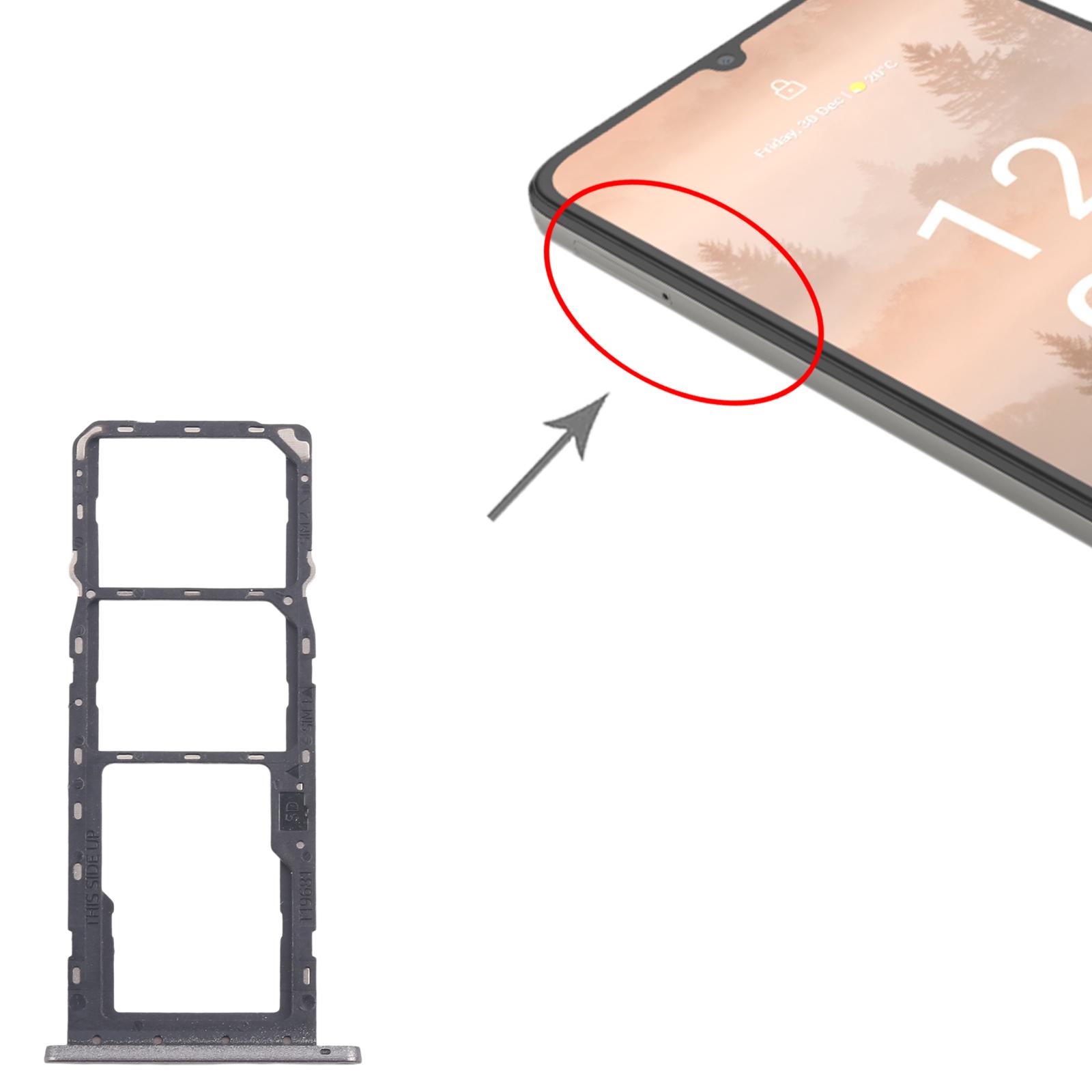 Nokia C31 Grey SIM Card Tray and SD Tray Replacement - Image 3