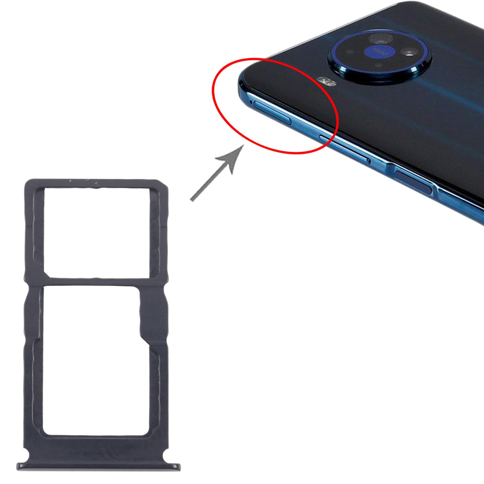 Nokia 8 V 5G UW Black SIM Card Tray Replacement - Image 3