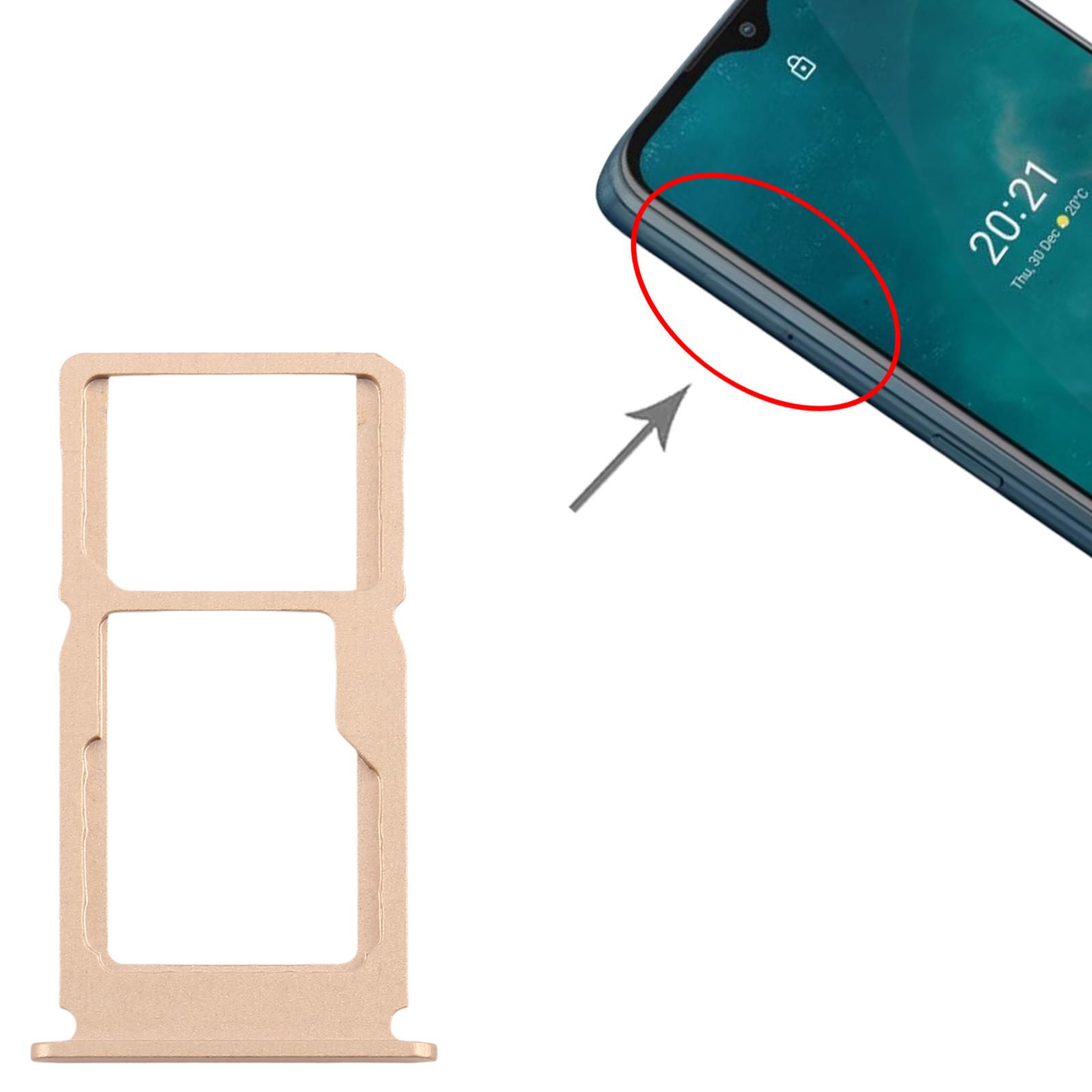 Nokia G50 Gold SIM Card Tray Replacement - Image 3