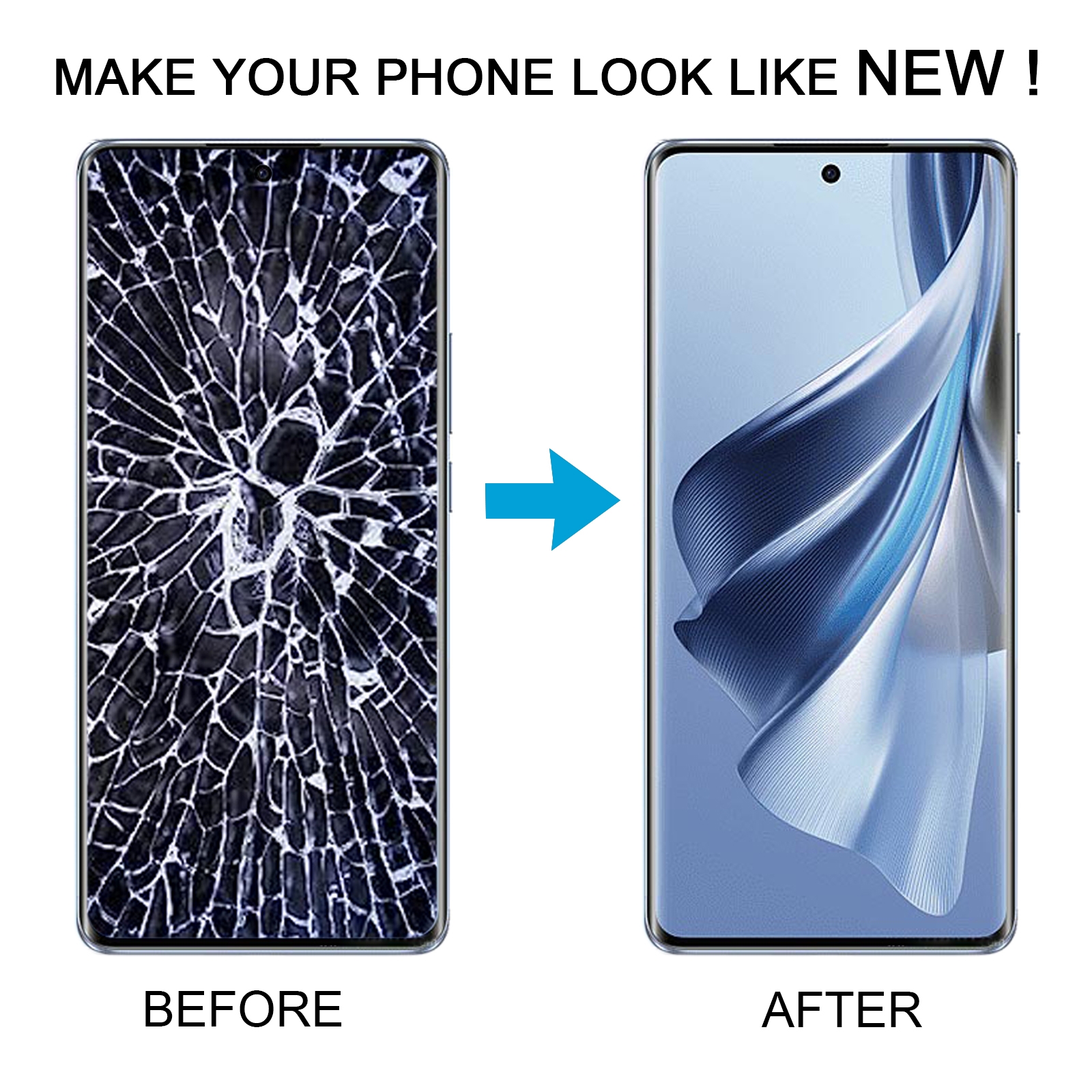OPPO Reno10 5G AMOLED Screen Replacement - Image 5