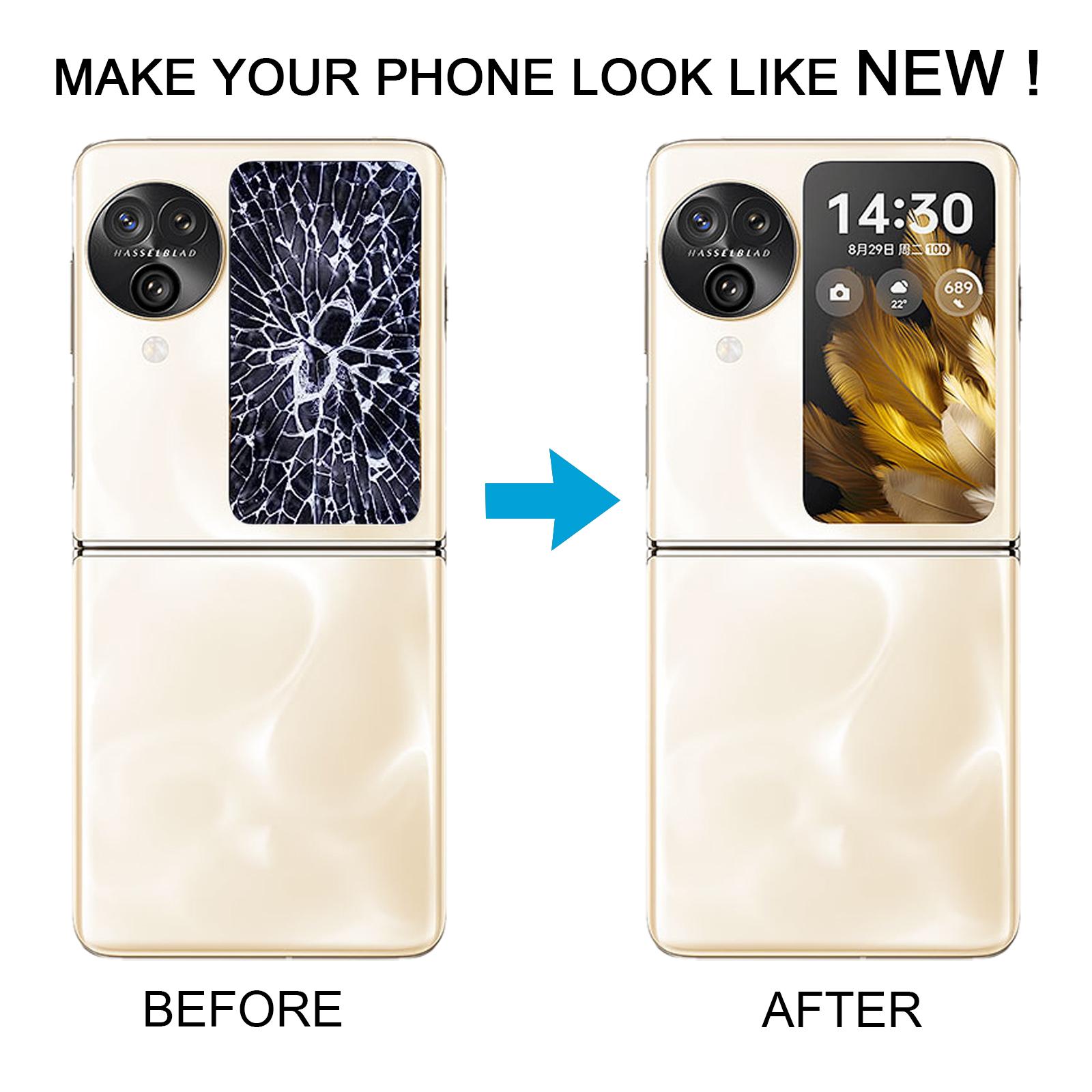 OPPO Find N3 Flip Pink Secondary Screen Replacement - Image 5