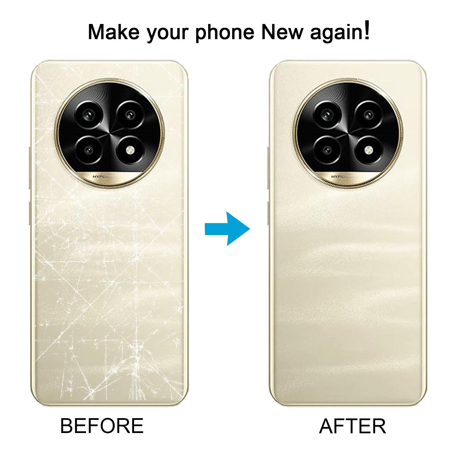 Realme 13 Pro+ Gold Back Cover Replacement - Image 5