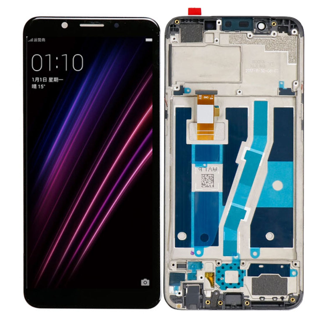 OPPO A1 black screen replacement